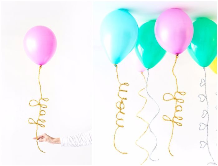 decoracion de cumpleaños con globos