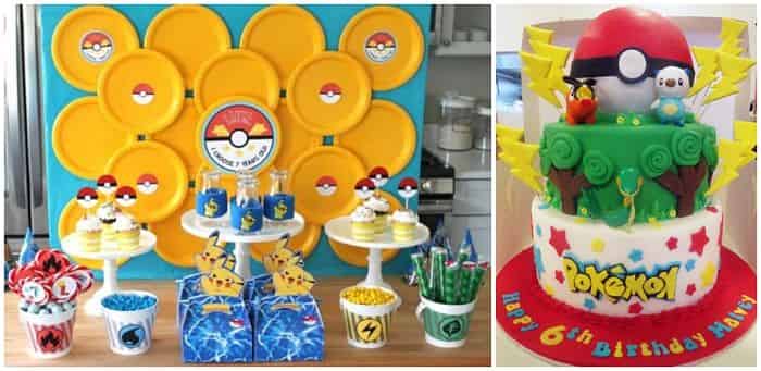 decoracion fiestas cumpleaños infantiles Pokemon